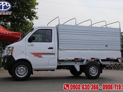 Cần bán xe Dongben 1020D K9 mui bạc 2020, màu trắng 1