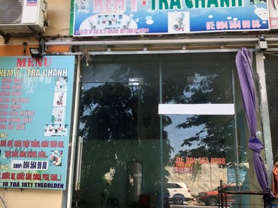 Chính chủ cho thuê kiot 10 toà 18t1 chung cư thegolden kdt nam an khánh,hoài đức, hn 0