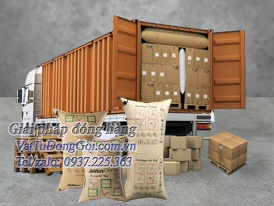 Túi khí chèn hàng container 1000x1800mm hàng nhập khẩu trực tiếp bởi Hợp Phát 2