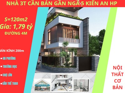 Cần chuyển nhượng căn nhà 1,79 tỷ giáp chợ phường gần ngã 5 Kiến An-HP 0