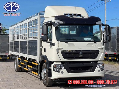 Cần bán Howo HW Xe Tải Howo 8.6 Tấn Thùng Dài 10M 2023, màu trắng 1