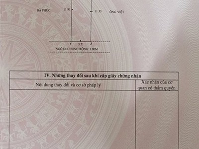 Bán nhà phố thiên lôi, 43m 4 tầng ngõ cực nông giá 2.35 tỉ gần cầu rào 4
