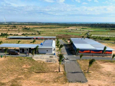 4900m2 Phúc Khí Farmstay mặt tiền QL1A view biển Tuy Phong, Bình Thuận chỉ 390k/m2 2