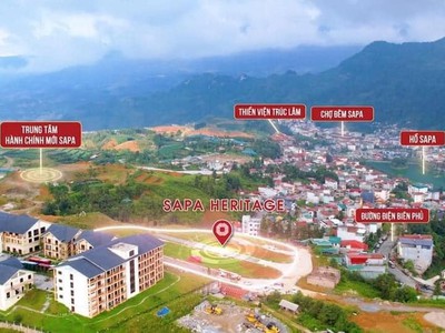 Hot chủ đầu từ 36 bộ quốc phòng ra hàng quỹ căn shophouse cực đẹp, view thị trấn Sapa, chỉ từ 5 tỷ/c 6