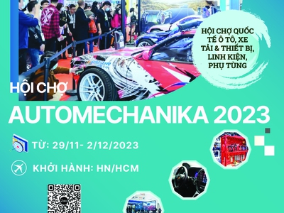 Automechanika 2023 - Triển lãm quốc tế ô tô, xe tải   thiết bị, linh kiện, phụ tùng tại Thượng Hải 1