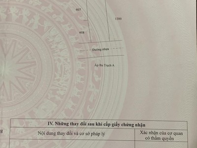 Chính chủ cần bán nhanh đất mặt tiền đường nhựa tại trà cú - trà vinh 4