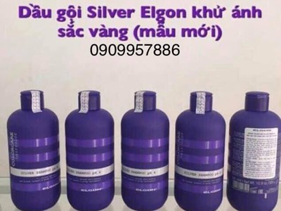 Mua Dầu Gội Tím Elgon Khử Vàng, Bảo Vệ Màu Tóc Tẩy 1