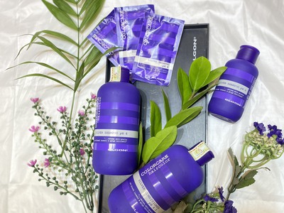 Mua Dầu Gội Tím Elgon Khử Vàng, Bảo Vệ Màu Tóc Tẩy 2