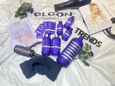 Mua Dầu Gội Tím Elgon Khử Vàng, Bảo Vệ Màu Tóc Tẩy 4