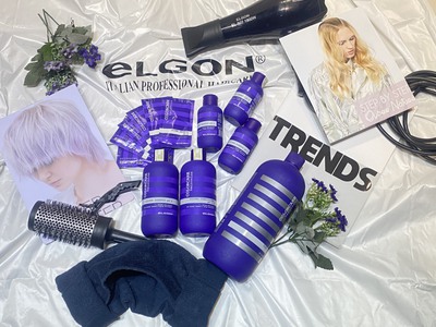 Mua Dầu Gội Tím Elgon Khử Vàng, Bảo Vệ Màu Tóc Tẩy 5