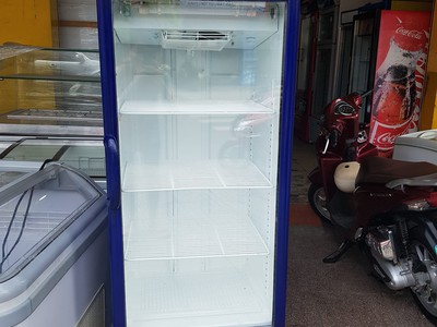 Tủ mát hiệu pepsi dung tích 350l mới 89 màu xanh 0