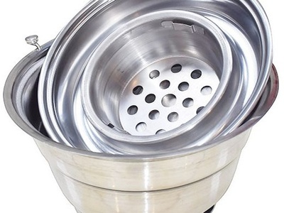 Bếp nướng than hoa tại bàn hút dương tại Quảng Ninh 0