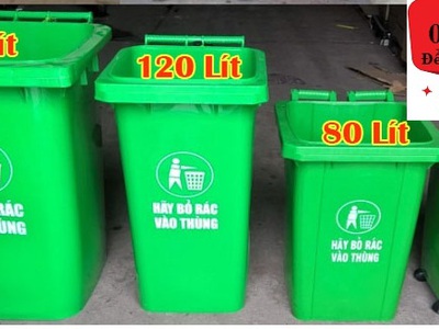 Thùng rác nhựa, thùng rác công cộng giá rẻ 2