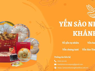 Sản phẩm thiên nhiên từ tổ yến nguyên chất 2