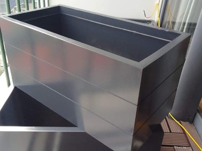 Chậu Hàng Rào Composite Trồng Cây, Hoa 2