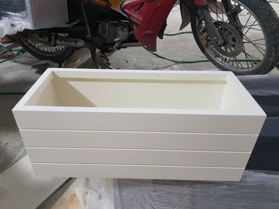 Chậu Hàng Rào Composite Trồng Cây, Hoa 3