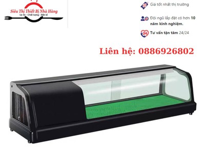 Tủ trưng bày sushi 1m5 0