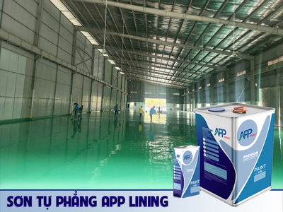 Sơn epoxy tự san phẳng 1