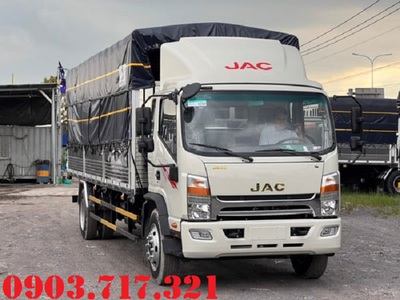 Giá xe tải Jac N900 - xe JAC N900. Giá xe tải JAC N900 Plus thùng bạt 7m 2023 9