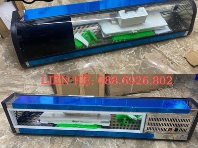 Tủ trưng bày sushi 1m5 1