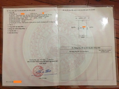 Hơn 800 triệu sở hữu ngay mảnh đất giữa vùng cốt lõi thành phố vệ tinh xuân mai.   diện tích : 2