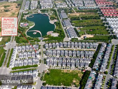 Bt an vượng dt xây dựng 322m . căn cạnh góc , cách công viên thiên văn học 50m , hướng đông nam 0