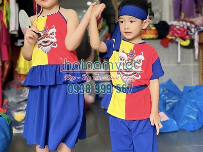 May bán cho thuê trang phục váy múa mầm non tiểu học 2