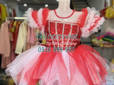 May bán cho thuê trang phục váy múa mầm non tiểu học 18