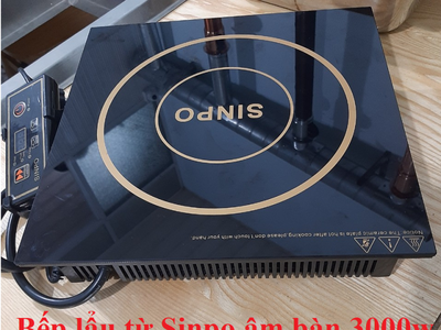 Bếp lẩu từ âm bàn vuông IH 3000w 0