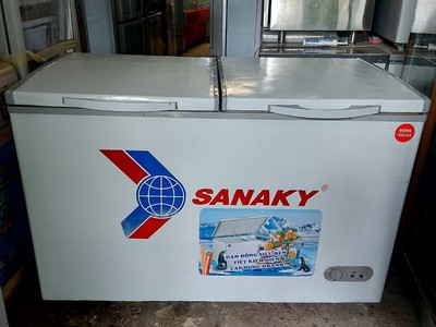Tủ đông SANAKY 2 cánh 500 lít qua sử dụng 0
