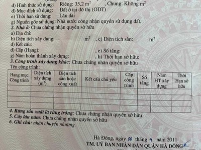 Chính chủ cần tiền bán nhanh đất xinh, vừa tiền yên nghĩa, hà đông. giá hợp lý, cạnh tranh 0