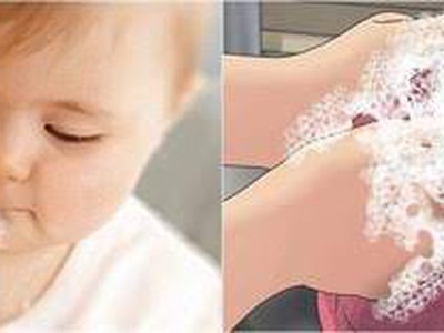 Mẹo dọn sạch bãi nôn của trẻ 0
