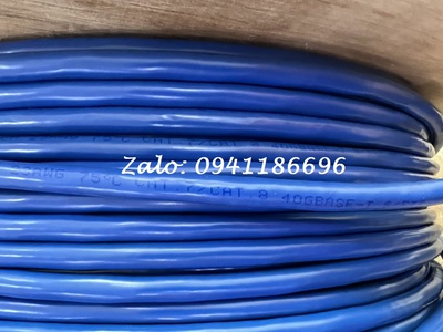 Sẵn kho Cáp mạng Cat7A - 22AWG gồm bốn cặp dây bọc lưới đồng xoắn 4