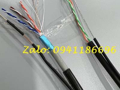 Annam phân phối cáp mạng Cat5e lõi đồng Copper, cáp mạng Cat7 SSTP bọc bạc lưới thép hãng TE-KRONE 0