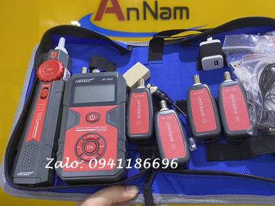 Máy test mạng NF-8601S Đa Chức Năng RJ45, RJ11, BNC, kim loại Cáp, PING/POE, kết xuất kết quả ra máy 5