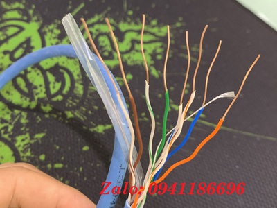 Cáp mạng Cat6 UTP CommScope mã 1427254-6,cáp thang máy Cat7 SFTP sẵn số lượng 11