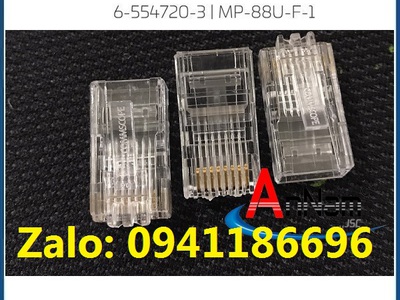 Đầu bấm hạt mạng COMMSCOPE/AMP RJ45 CAT6 mã 5-554720-3 có đầy đủ các loại tại Annam 11