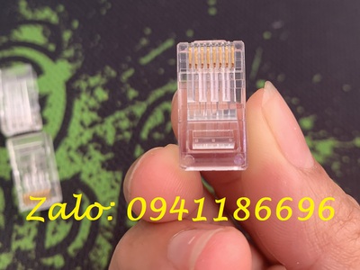 Đầu bấm hạt mạng COMMSCOPE/AMP RJ45 CAT6 mã 5-554720-3 có đầy đủ các loại tại Annam 13