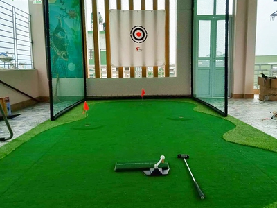 Chuyên thiết kế - thi công sân Golf Mini tại nhà 1