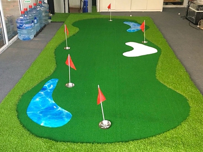 Chuyên thiết kế - thi công sân Golf Mini tại nhà 0