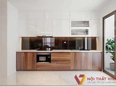 BST 50  Mẫu Tủ Bếp Chữ I Đẹp Sang Trọng Hiện Đại Hợp Xu Hướng 0
