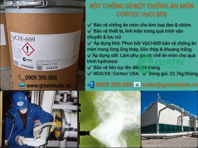 Bột chống gỉ/ bột chống ăn mòn CORTEC VpCI-609 0