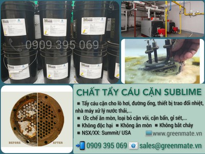 Chất tẩy cáu cặn SUBLIME 0