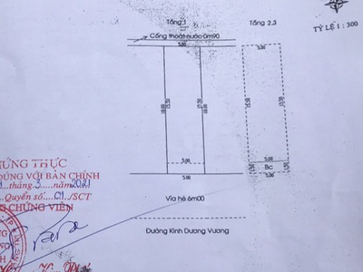 Bán nhà 3 tầng kinh dương vương - hòa minh 0