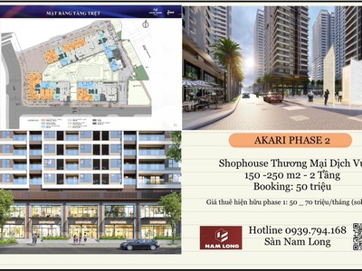 Nhanh tay sở hữu shophouse thương mại tại akari city võ văn kiệt 0