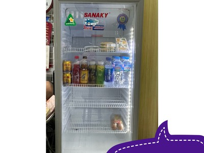 Thanh lý tủ mát Sanaky  còn bảo hành hãng 0