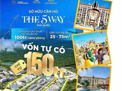 150 triệu ký hđmb- sở hữu căn hộ biển phú quốc united center- booking chọn căn 15 triệu/suất 3