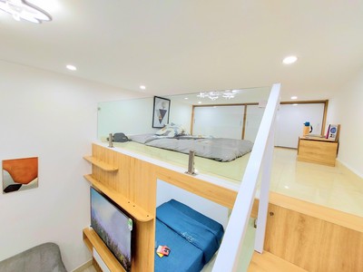 Nhỉnh 1 tỷ có ngay nhà phố lê thanh nghị, 32m2 x 1,5 tầng, full nội thất 3