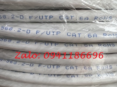 Cáp mạng TE- KRONE CAT7 bọc đồng chống nhiễu S/FTP, Cáp mạng thang máy Ancomteck sẵn số lượng 7