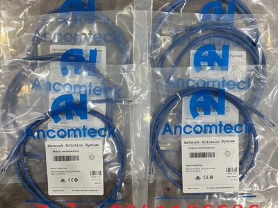 Dây nhảy Patch cord Cat6 Commscope 1,2M 4 feet mã 1859251-4 màu Vàng 9